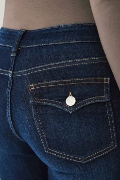 Ellos Collection Boot cut jeans med baklommer
