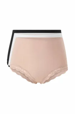 Ellos Collection Boxershorts med høy midje 3-pakning