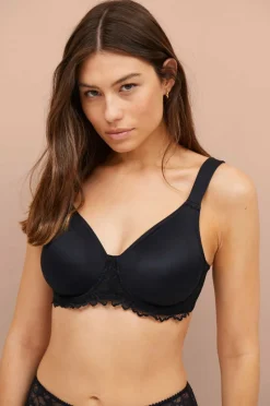 Ellos Collection Bøyle-BH med blondedetaljer