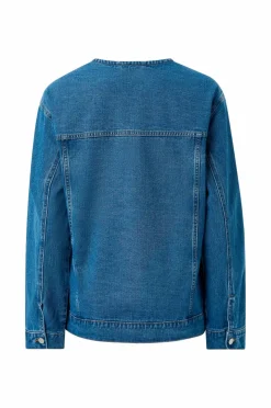 Ellos Collection Denim jakke med knytbare belter