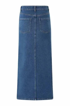 Ellos Collection Denim skjørt i maksimal lengde