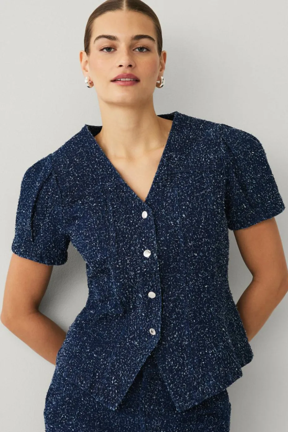 Ellos Collection Denimbluse