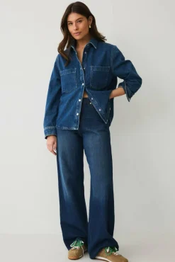 Ellos Collection Denimskjorte
