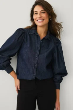 Ellos Collection Denimskjorte