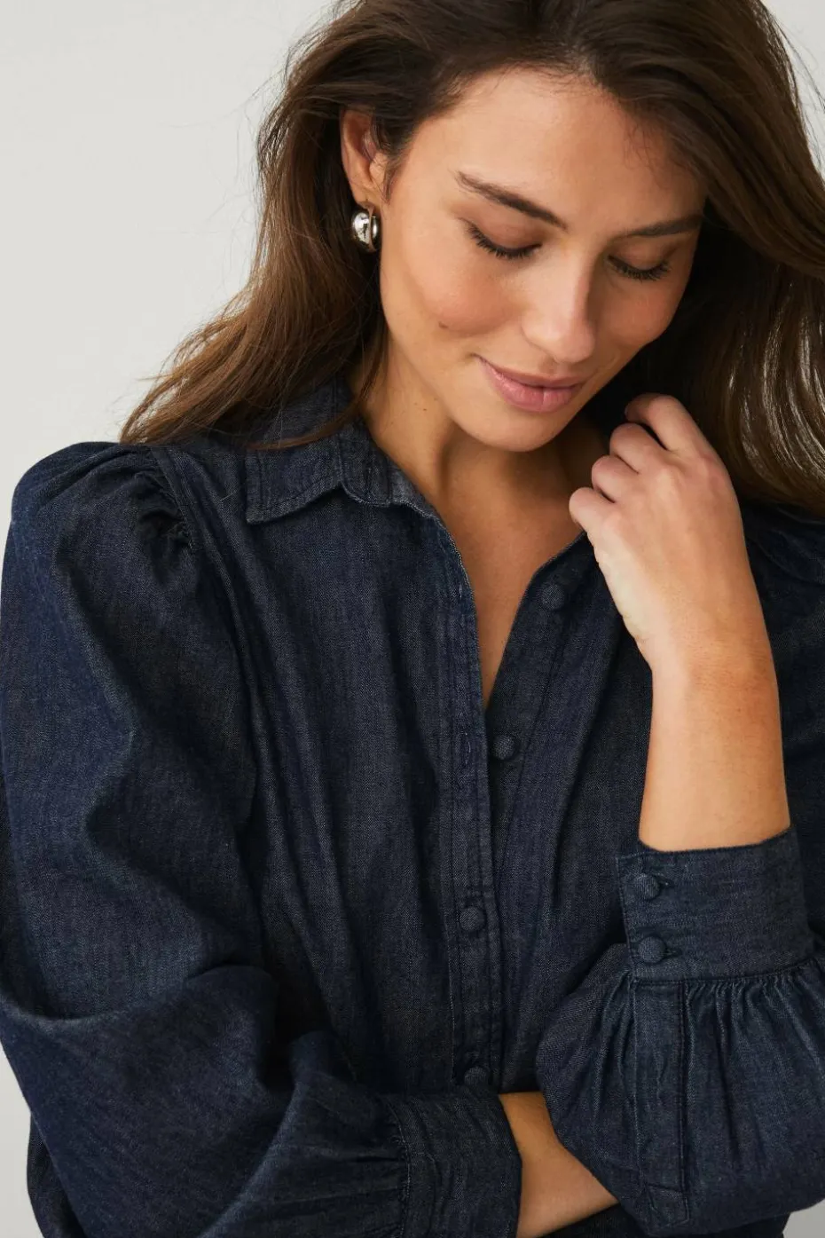 Ellos Collection Denimskjorte