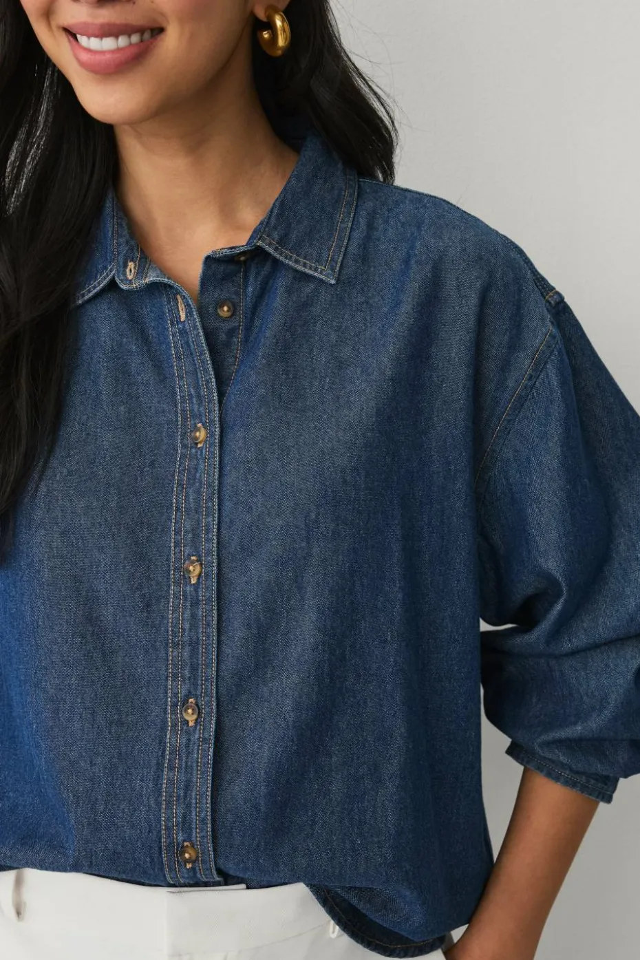 Ellos Collection Denimskjorte
