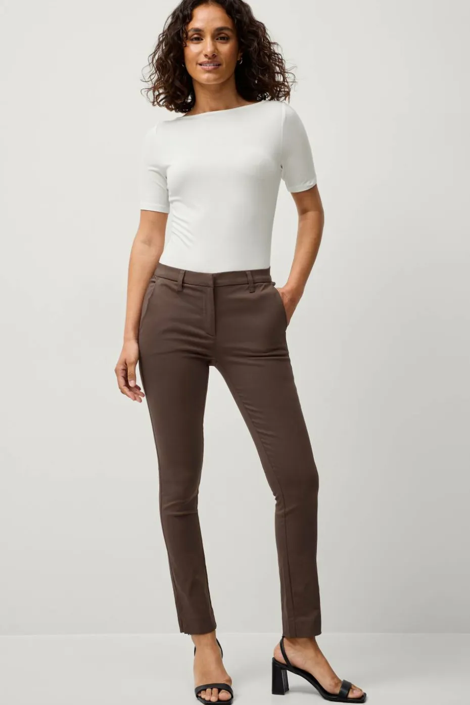 Ellos Collection Flexy Slim fit bukser i superstretch