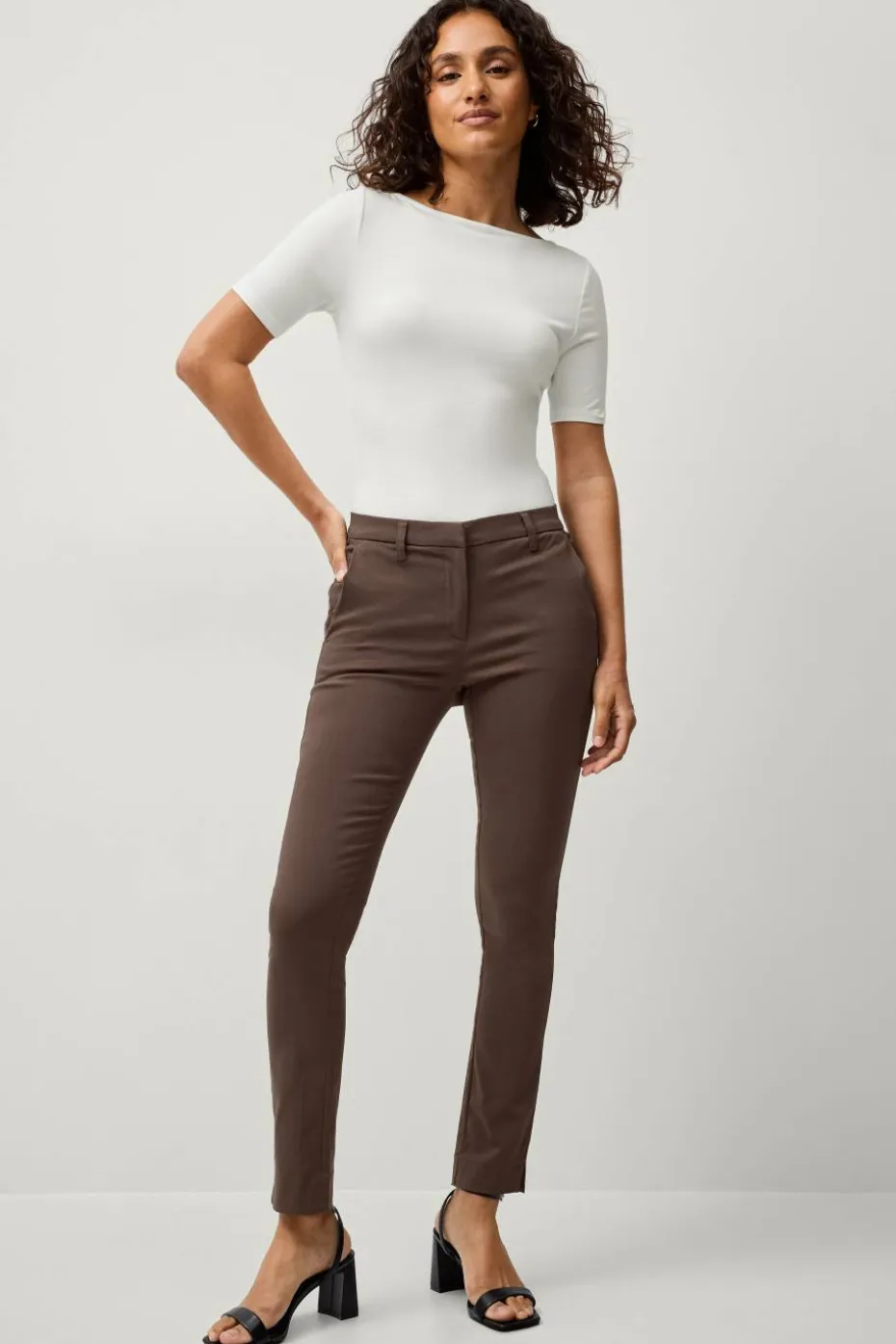 Ellos Collection Flexy Slim fit bukser i superstretch