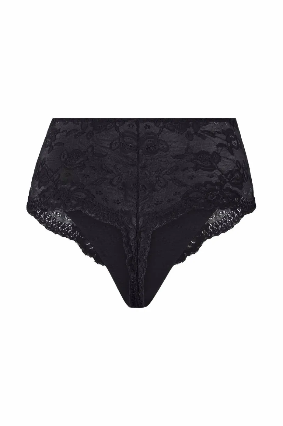 Ellos Collection Formende tanga med blonder - medium support