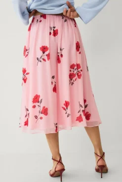 Ellos Collection Fôret skjørt i chiffon