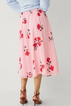 Ellos Collection Fôret skjørt i chiffon