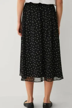 Ellos Collection Fôret skjørt i chiffon