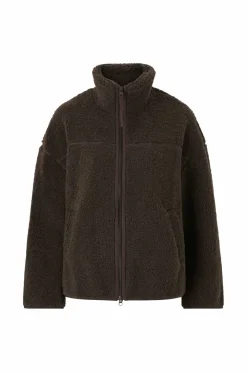 Ellos Collection Genser i pile med glidelås