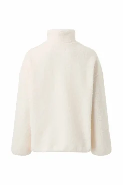 Ellos Collection Genser i pile med glidelås