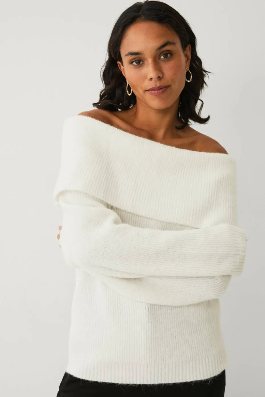 Ellos Collection Genser med bare skuldre