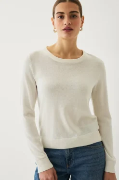 Ellos Collection Genser med ribbede detaljer