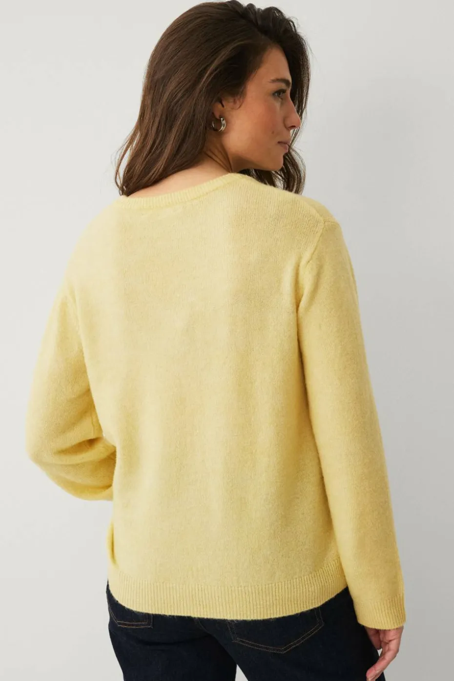 Ellos Collection Genser med v-hals