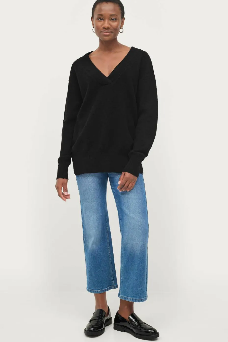 Ellos Collection Genseren i lengre modell med v-hals
