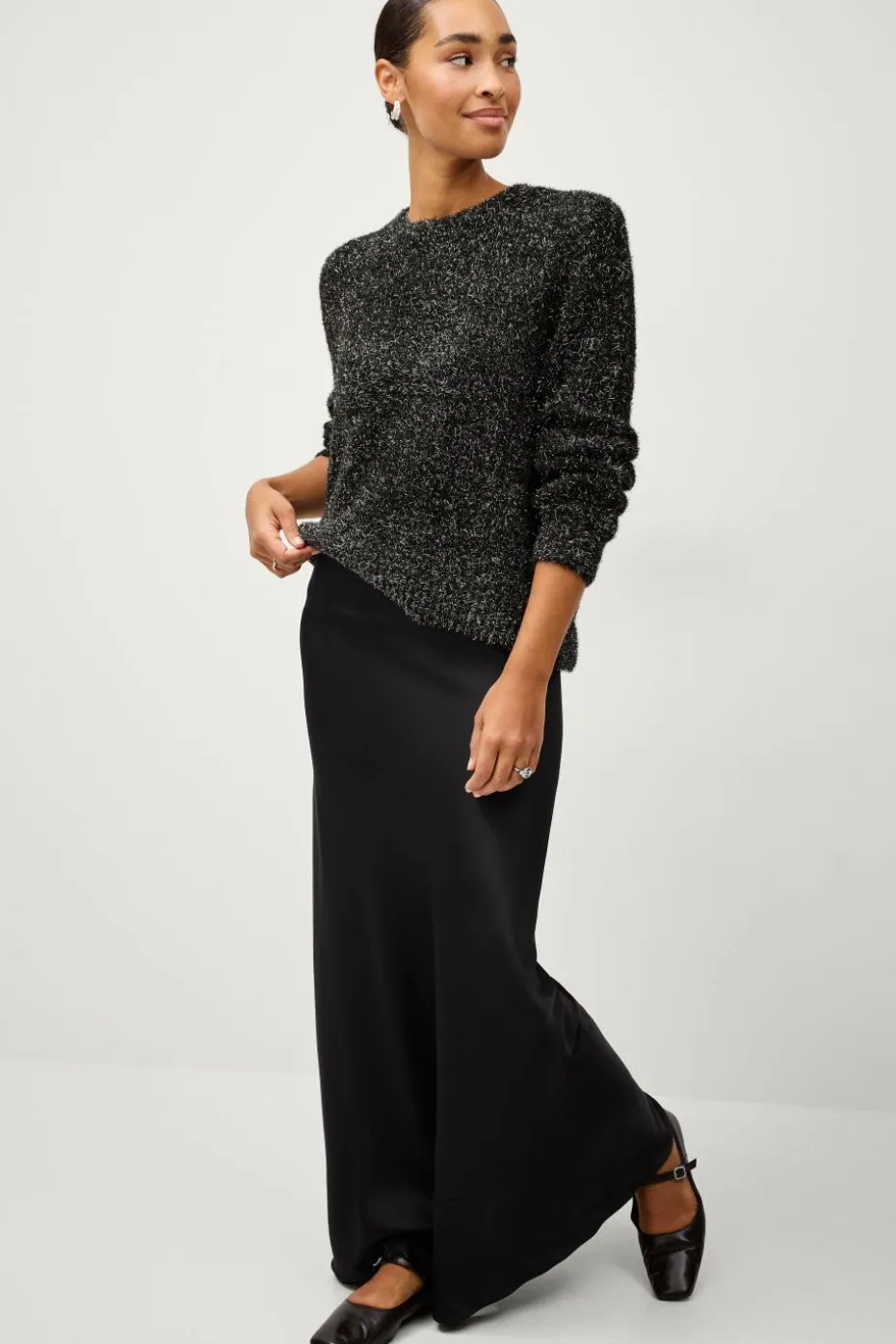 Ellos Collection Glitrende pullover