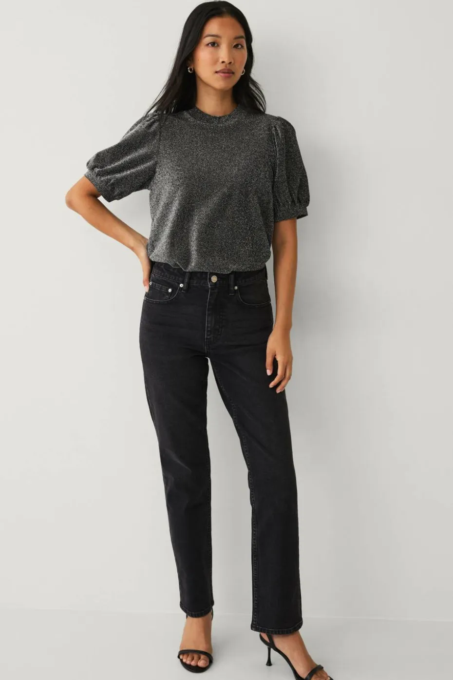 Ellos Collection Glitrende topp