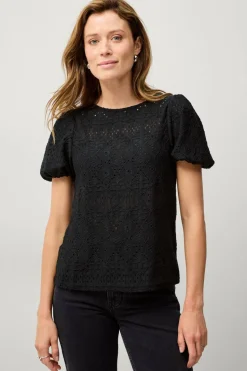 Ellos Collection Hullmønstret topp
