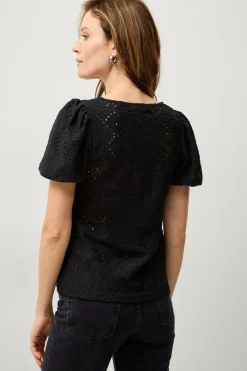 Ellos Collection Hullmønstret topp