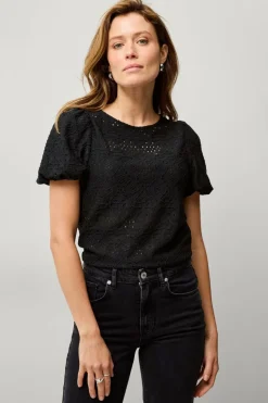 Ellos Collection Hullmønstret topp