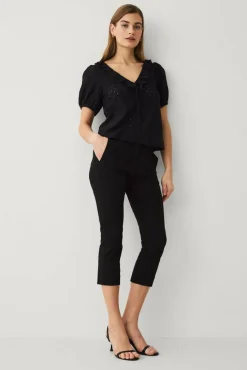 Ellos Collection Hullmønstret topp