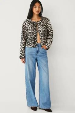 Ellos Collection Jakke med leopardmønster