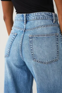 Ellos Collection Jeans med brede bein og høy midje