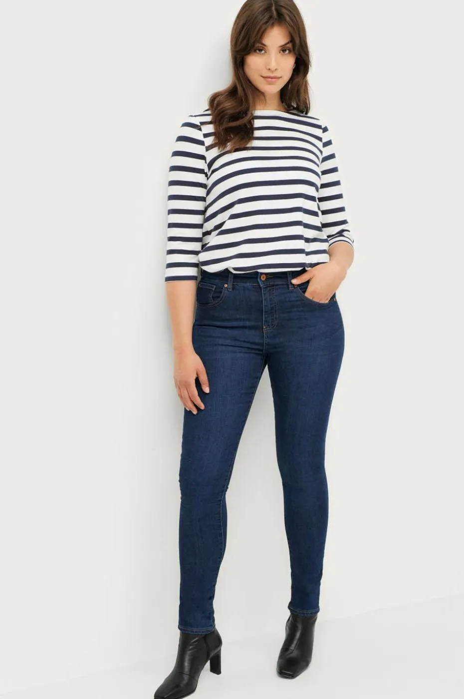 Ellos Collection Jeans med høy midje