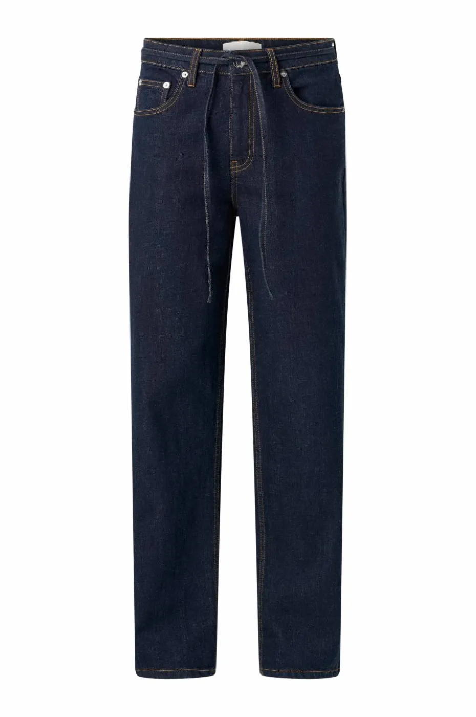 Ellos Collection Jeans med vide ben og bindebånd i midjen