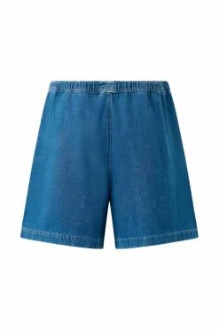 Ellos Collection Jeans-shorts med snøring