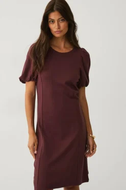 Ellos Collection Jersey kjolen med puffermer