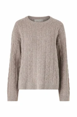 Ellos Collection Kabelstrikket pullover