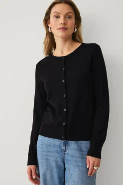 Ellos Collection Kardigan med ribbede detaljer