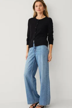 Ellos Collection Kardigan med ribbede detaljer