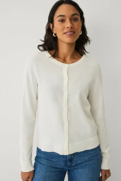 Ellos Collection Kardigan med ribbede detaljer