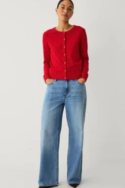 Ellos Collection Kardigan med ribbede detaljer