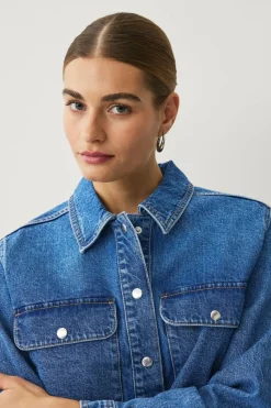 Ellos Collection Kart denim jakke