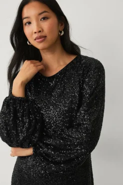 Ellos Collection Kart plajettkjole med en bue
