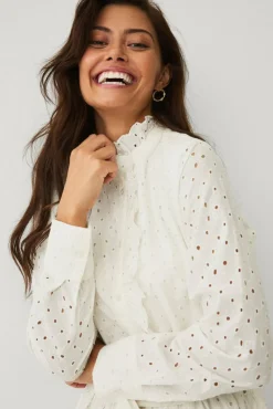 Ellos Collection Kjole med broderi