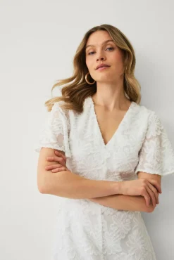 Ellos Collection Kjole med v-formet hals