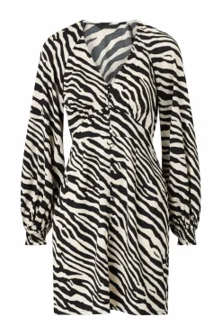 Ellos Collection Kjole med kledde knapper