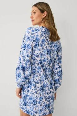 Ellos Collection Kjole med kledde knapper