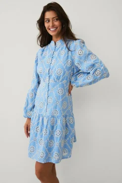 Ellos Collection Kjole med broderi