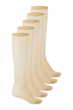 Ellos Collection Knestrømper 20 DEN 5-pakning