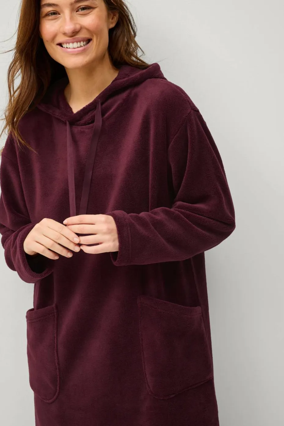 Ellos Collection Koselig kjole i fleece