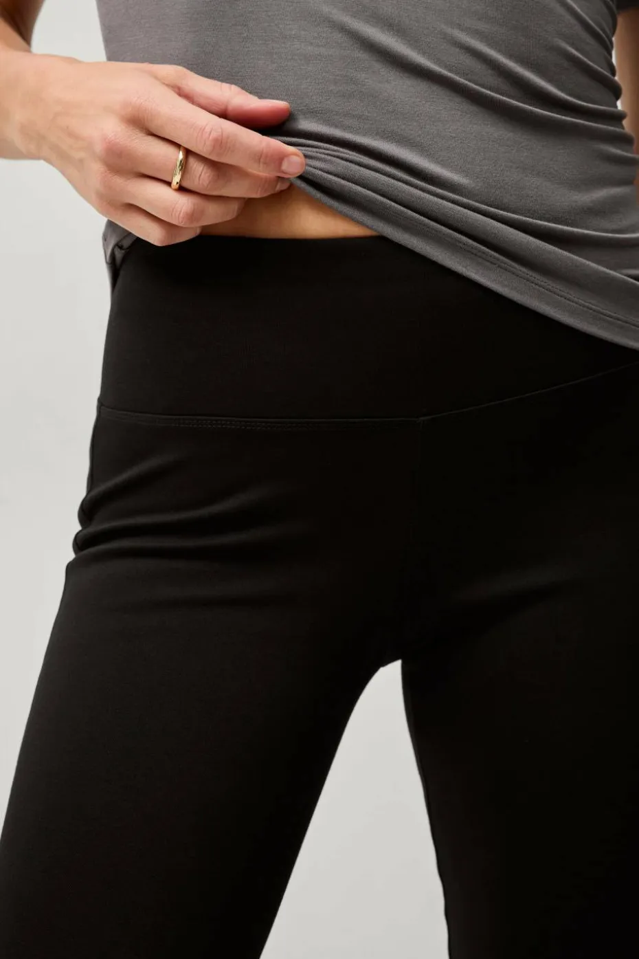 Ellos Collection Kraftige leggings med bootcut, kortere benlengde