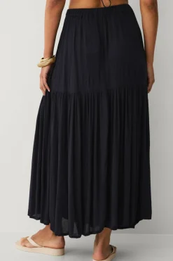 Ellos Collection Maxi skjørt med elastisk midje